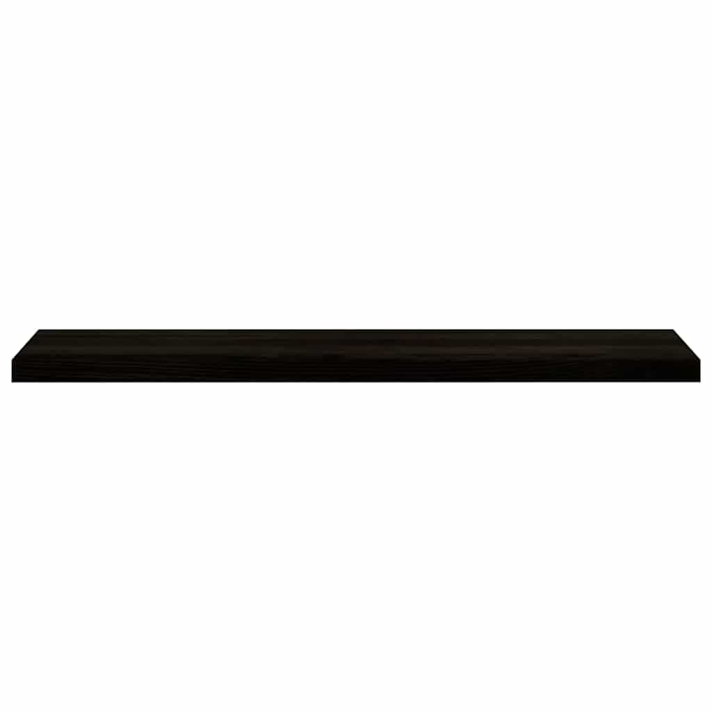 Treppenstufen 12 Stk. Dunkelbraun 120x30x2 cm Massivholz Eiche