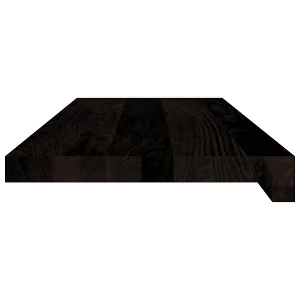 Treppenstufen 16 Stk. Dunkelbraun 70x25x2 cm Massivholz Eiche