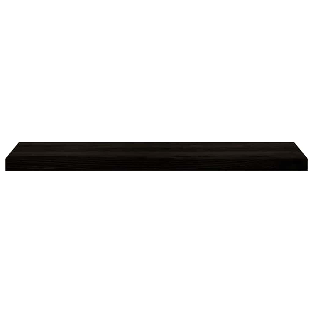 Treppenstufen 16 Stk. Dunkelbraun 100x25x2 cm Massivholz Eiche