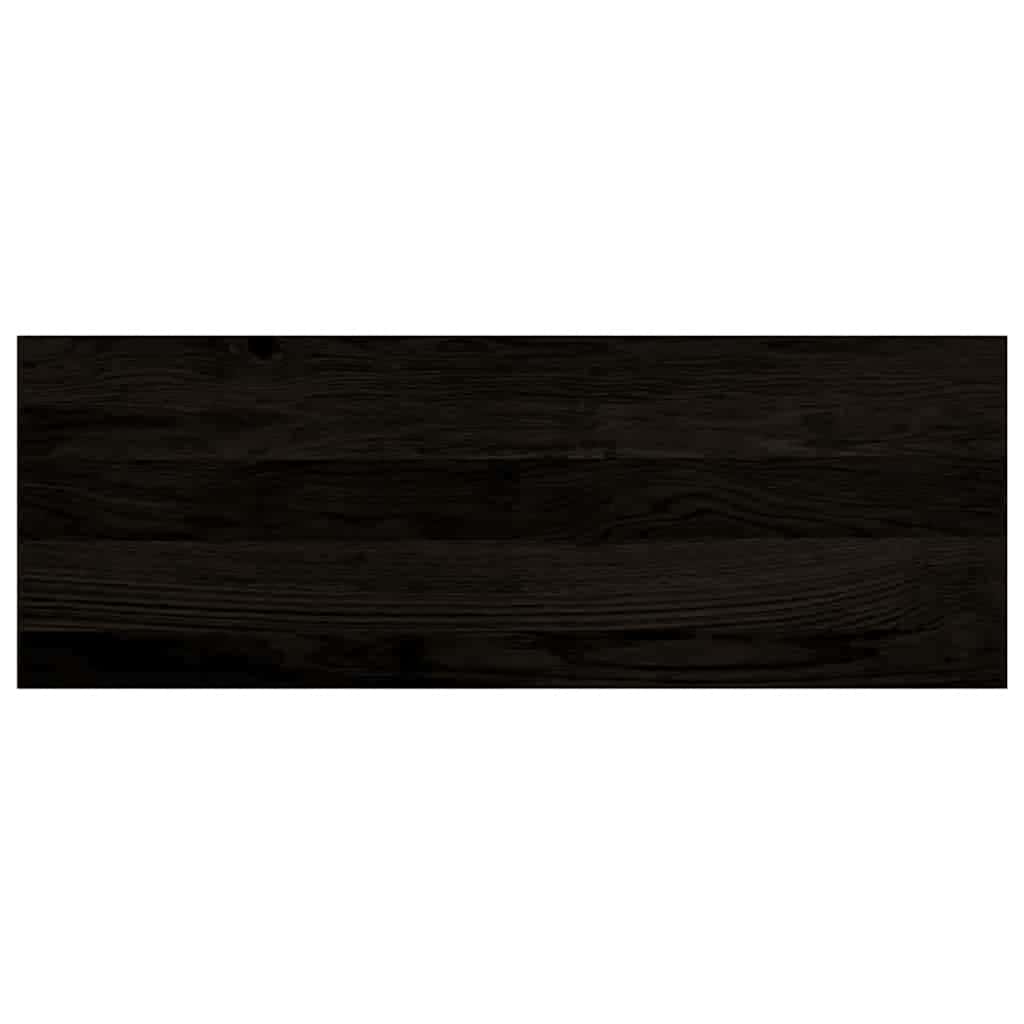 Treppenstufen 16 Stk. Dunkelbraun 70x30x2 cm Massivholz Eiche