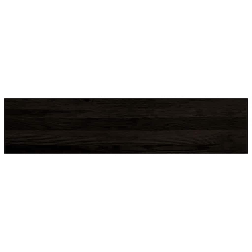 Treppenstufen 16 Stk. Dunkelbraun 110x30x2 cm Massivholz Eiche