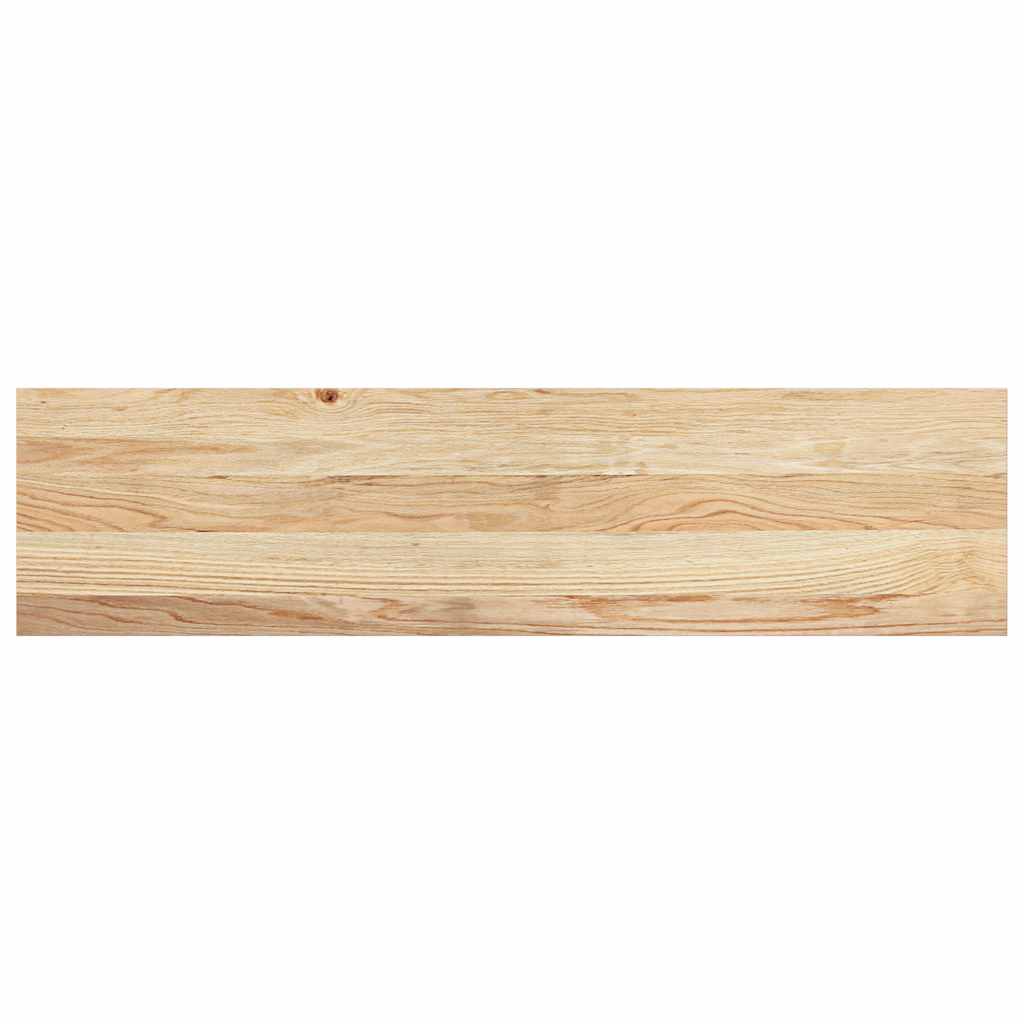 Treppenstufen 2 Stk. Unbehandelt 100x30x2 cm Massivholz Eiche