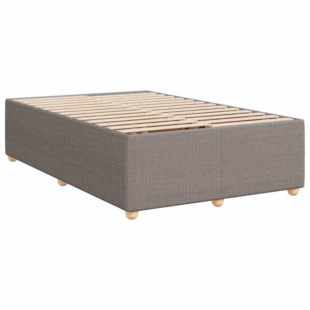 Bettgestell ohne Matratze Taupe 120x190 cm Stoff