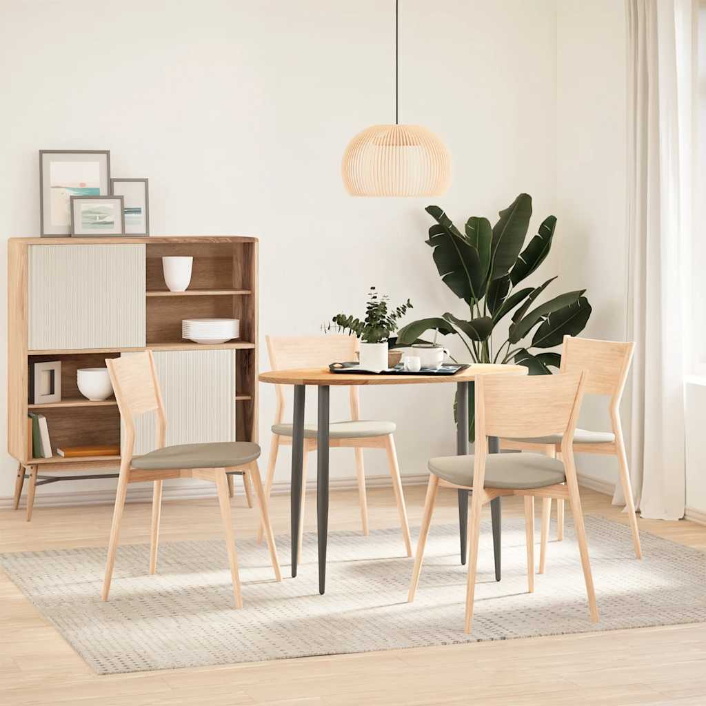 Table top 100x50x2 cm solid oak oval