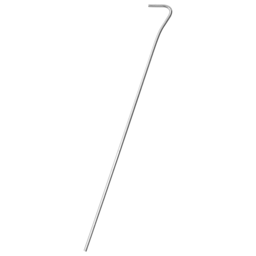 Tent pegs 50 pcs. 30 cm Ø4 mm Galvanized steel