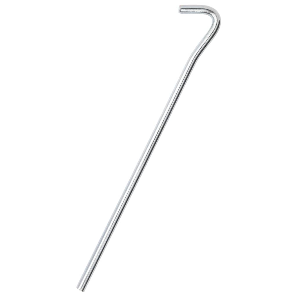 Tent pegs 25 pcs. 23 cm Ø7 mm Galvanized steel