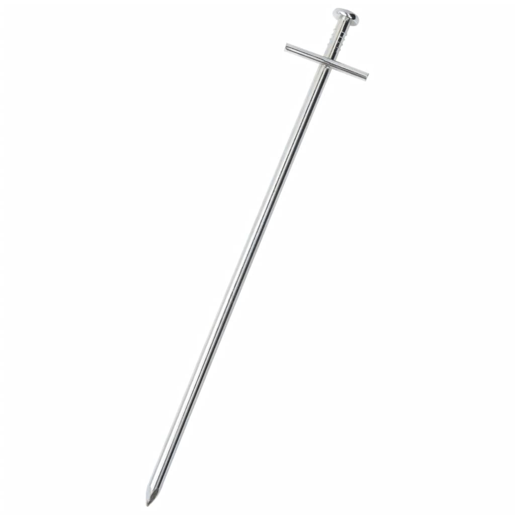 Tent pegs 24 pcs. 23 cm Ø6 mm Galvanized steel