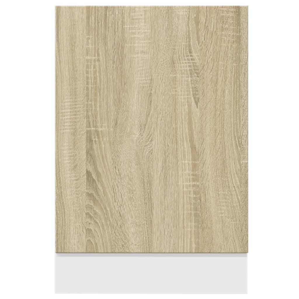 Dishwasher panel Lyon Sonoma oak 45x3x67 cm wood material
