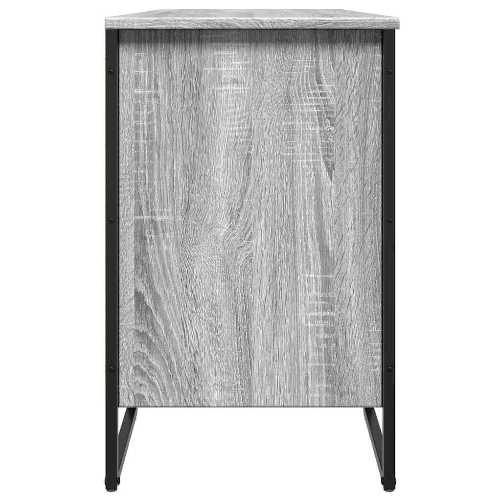Schuhregal Grau Sonoma 90x38x61,5 cm Holzwerkstoff