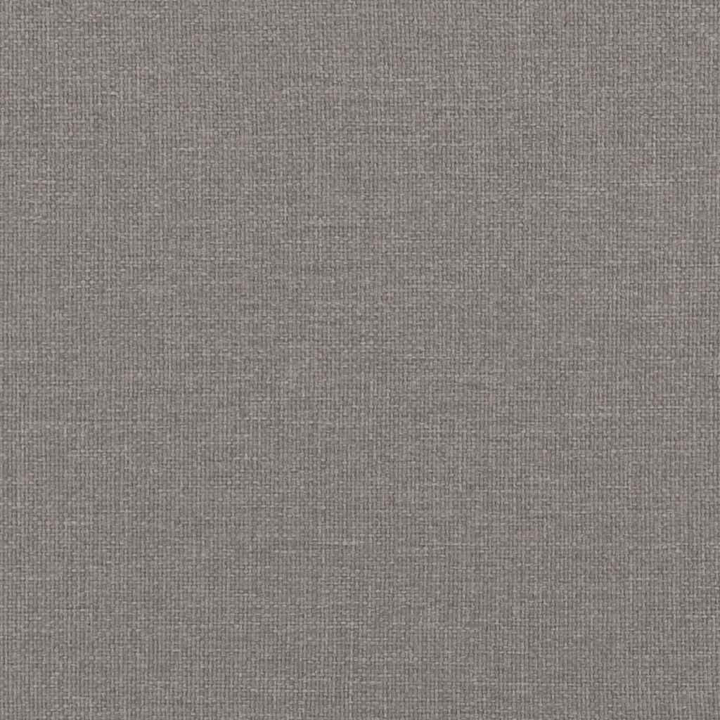 Chaiselongue mit Rechter Armlehne Taupe Stoff