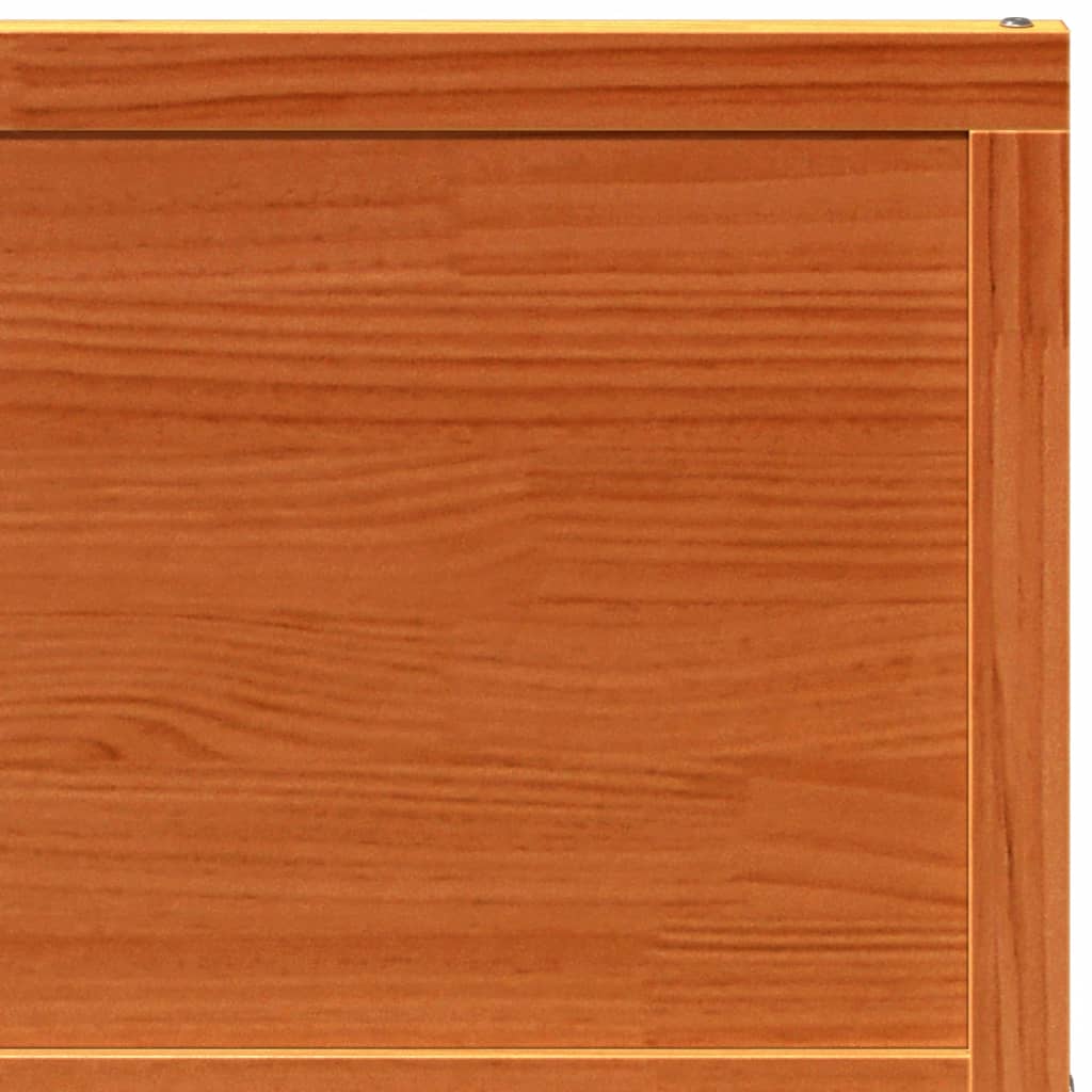 Barn door wax brown 90x208 cm solid pine wood
