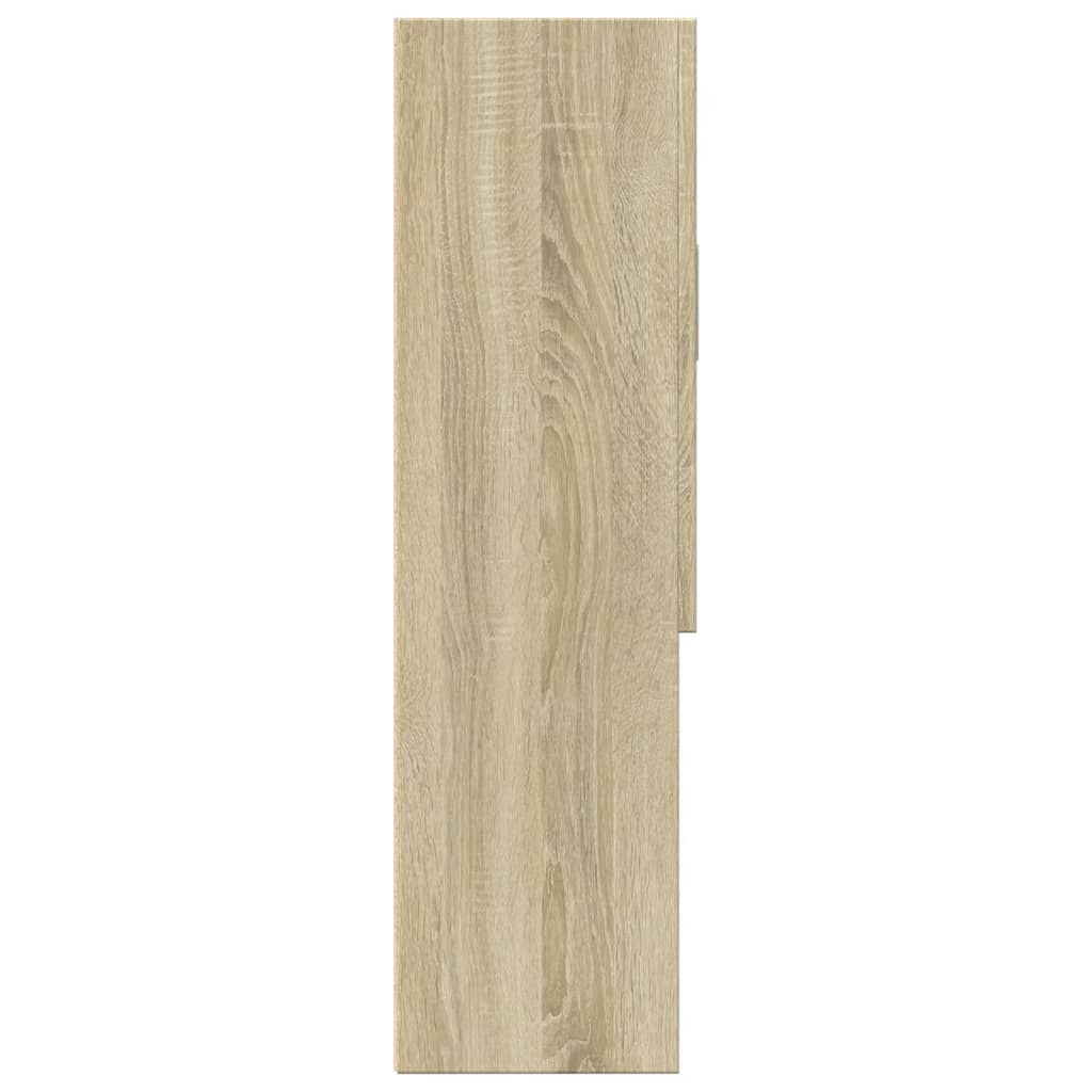 Washing machine cabinet Sonoma oak 70.5x24x90 cm