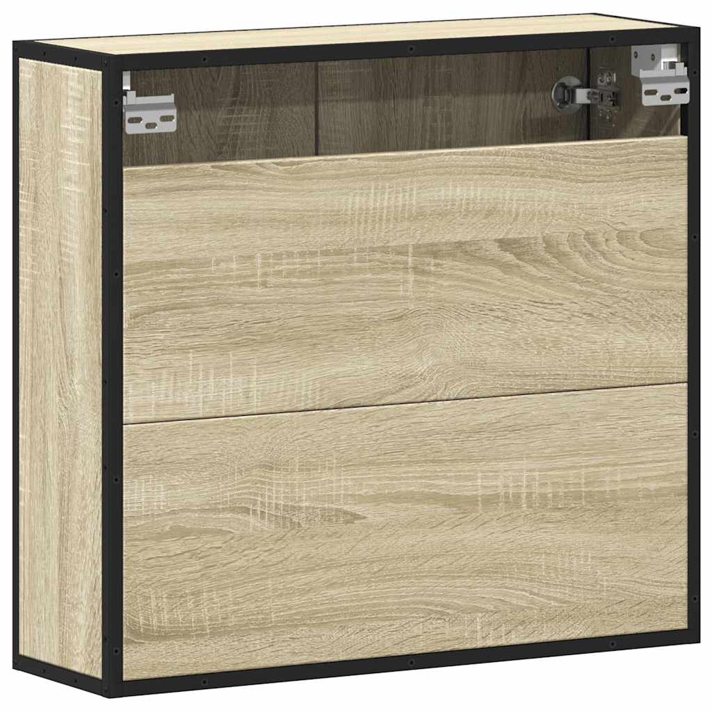 Bathroom mirror cabinet Sonoma oak 65x20x60 cm wood material