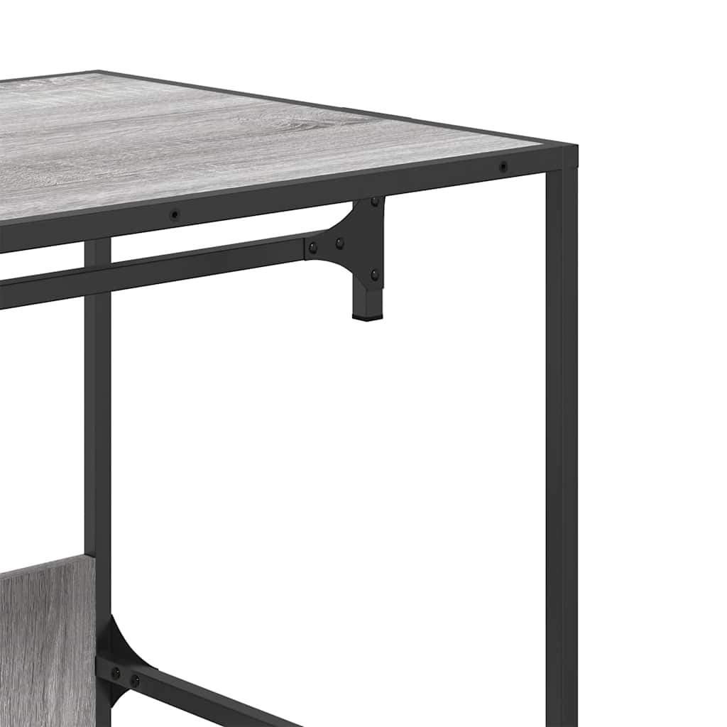 Clothes Rack Grey Sonoma 90x50x180 cm Wood Material