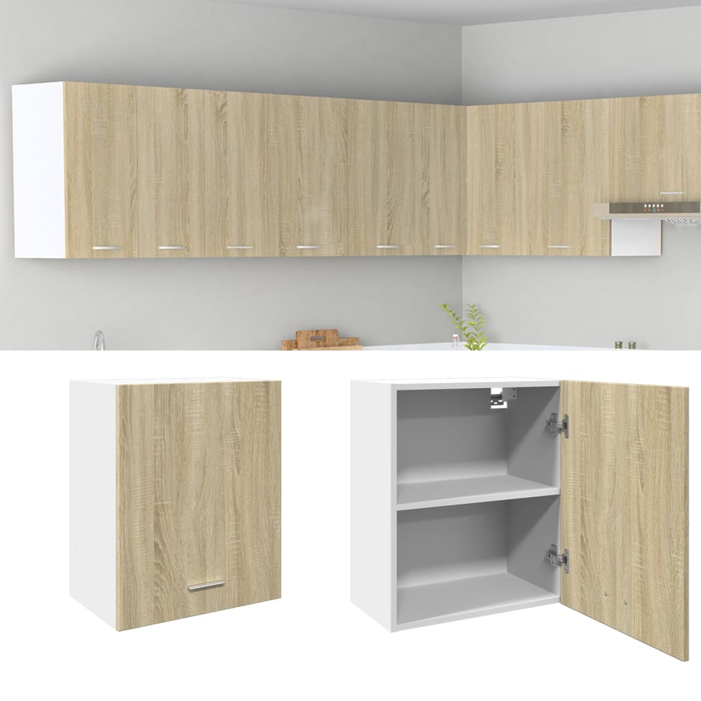 Wall cabinet Lyon Sonoma oak 50x31x60 cm wood-based material
