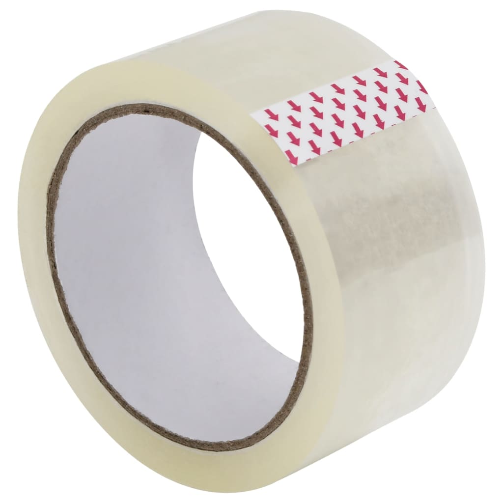 Paketklebeband 12 Stk. Transparent 48 mm x 66 m