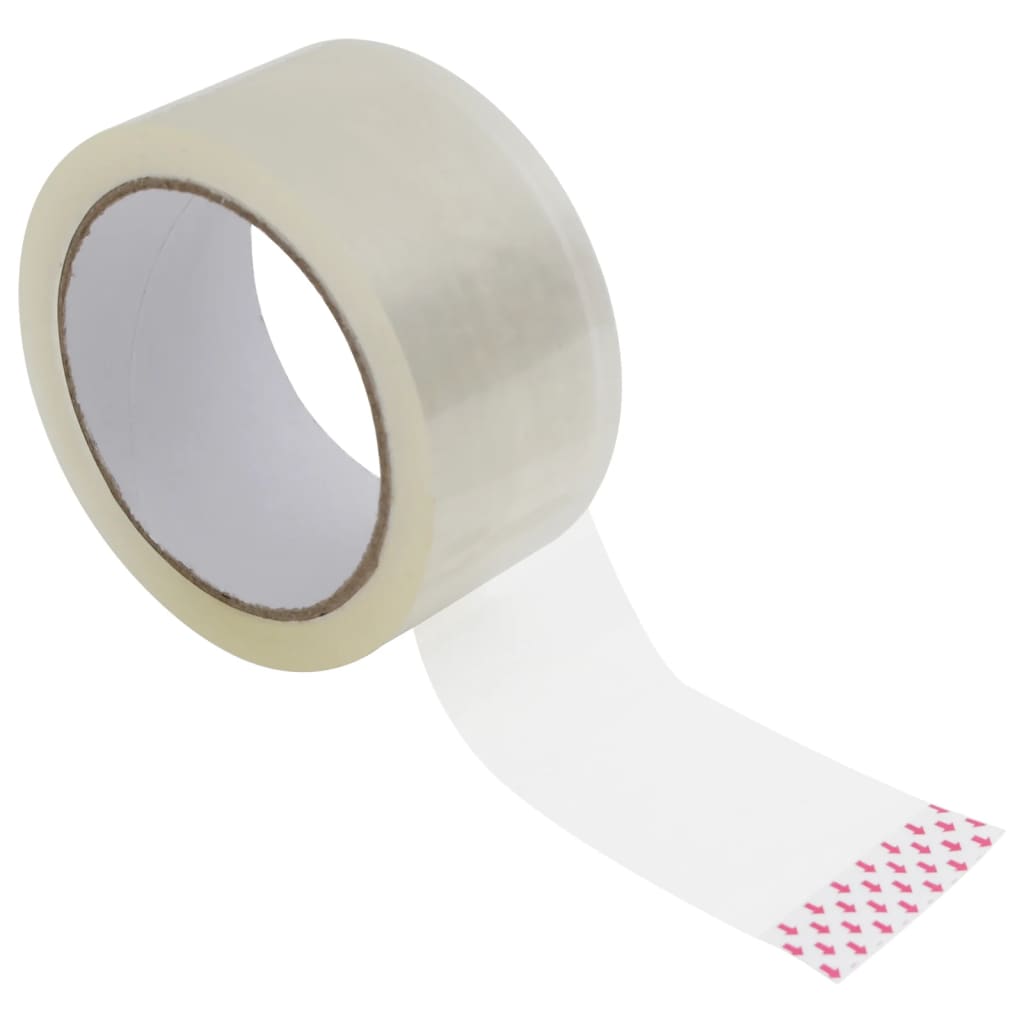 Paketklebeband 12 Stk. Transparent 48 mm x 66 m