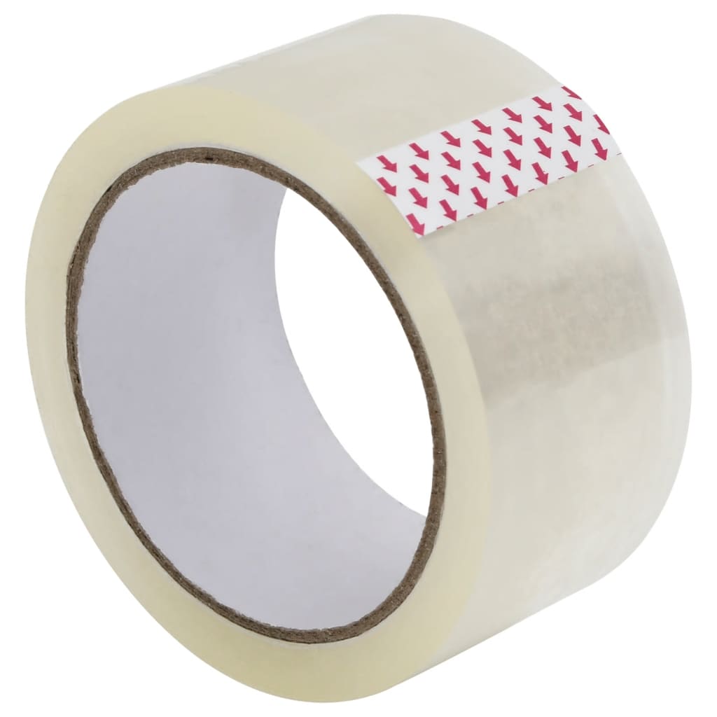 Paketklebeband 12 Stk. Transparent 48 mm x 66 m