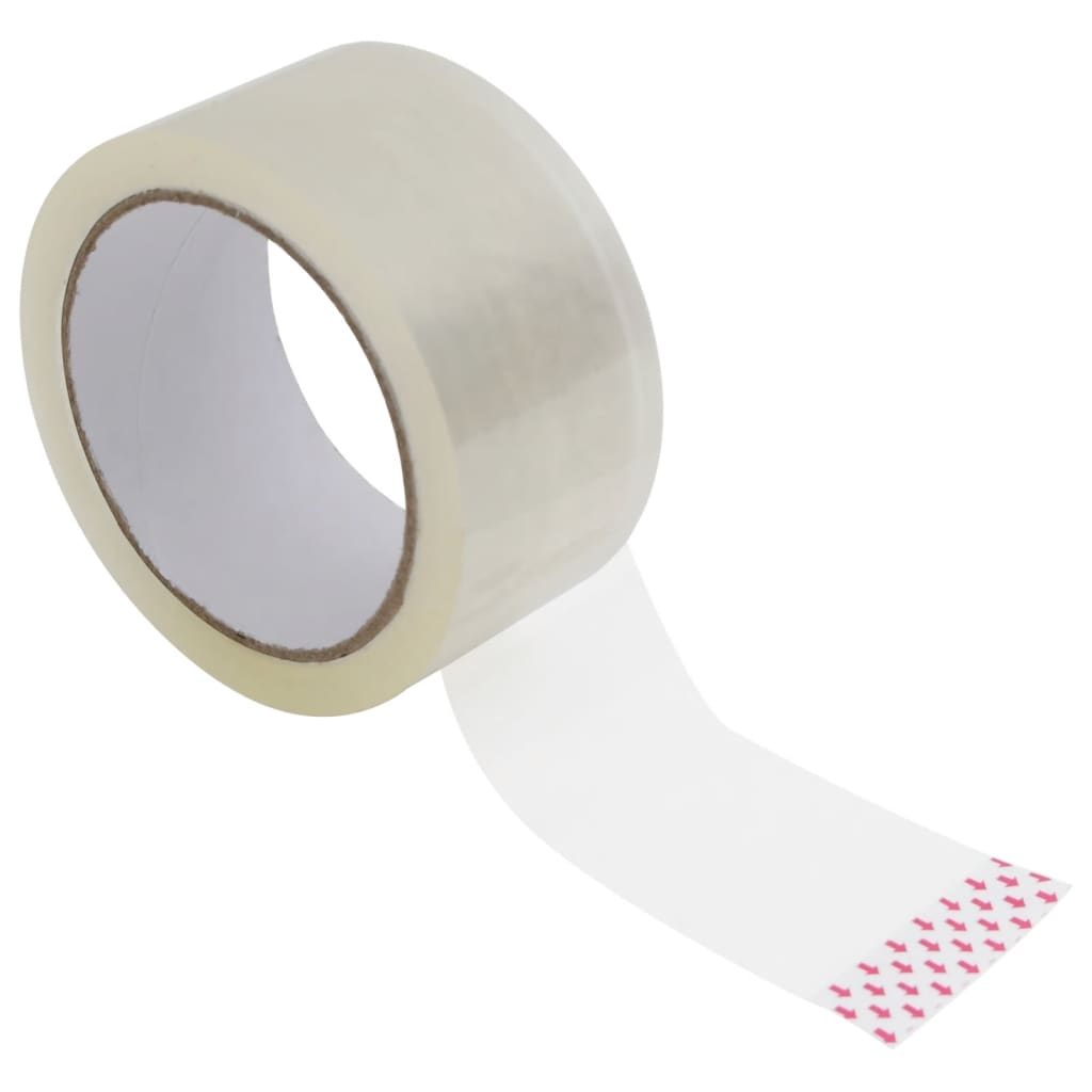 Paketklebeband 12 Stk. Transparent 48 mm x 66 m