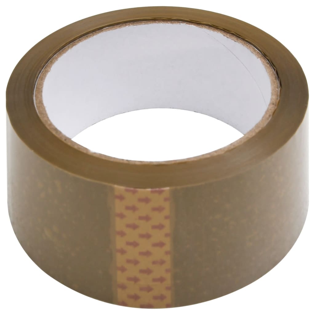 Paketklebeband 12 Stk. Braun 48 mm x 66 m