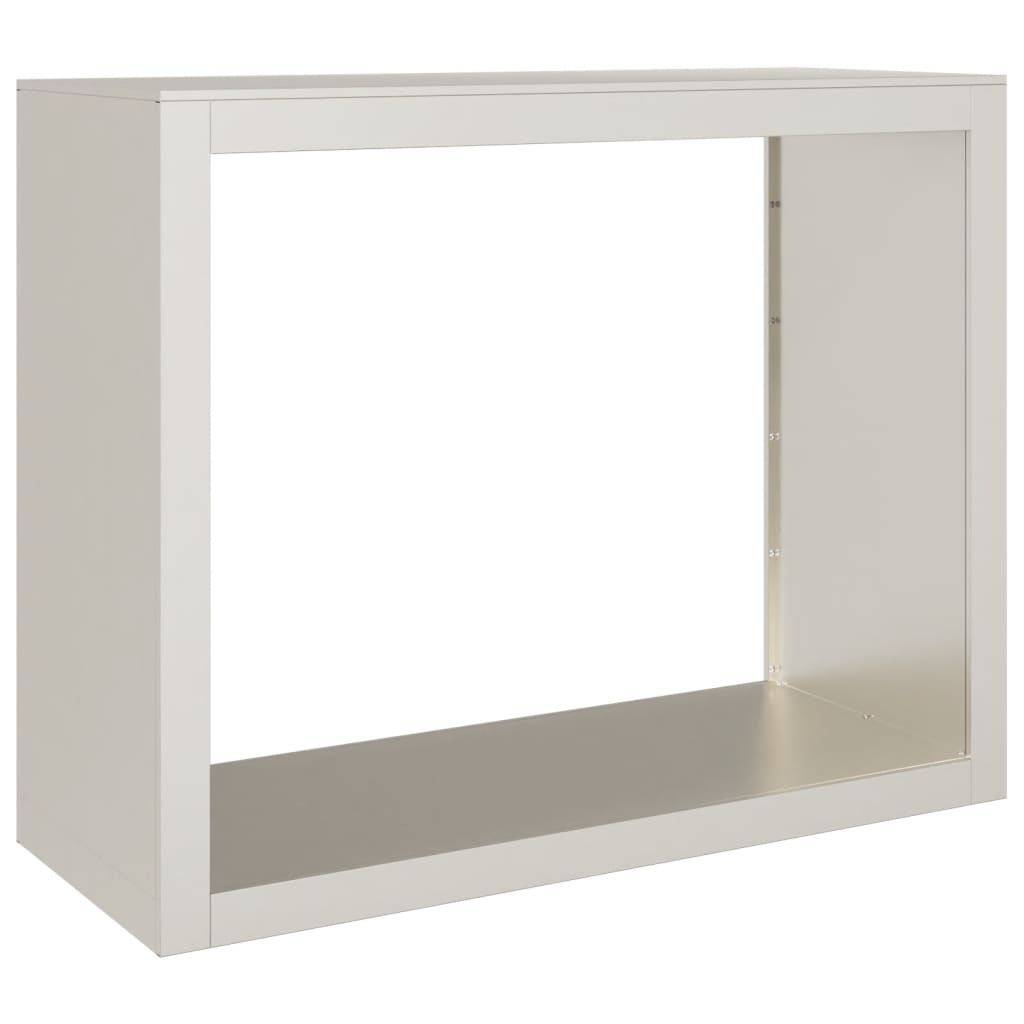 Brennholzregal 100x40x80 cm Wetterfester Stahl