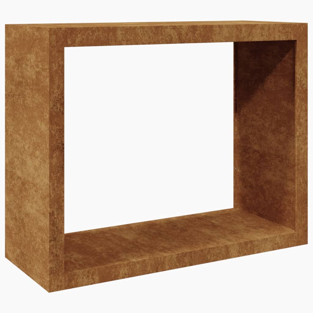 Brennholzregal 100x40x80 cm Wetterfester Stahl