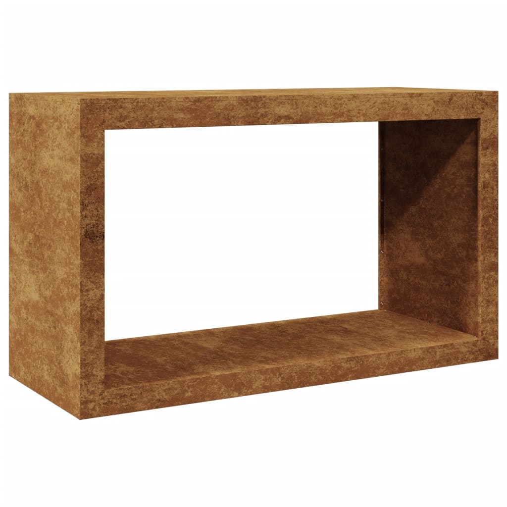 Brennholzregal 100x40x60 cm Wetterfester Stahl