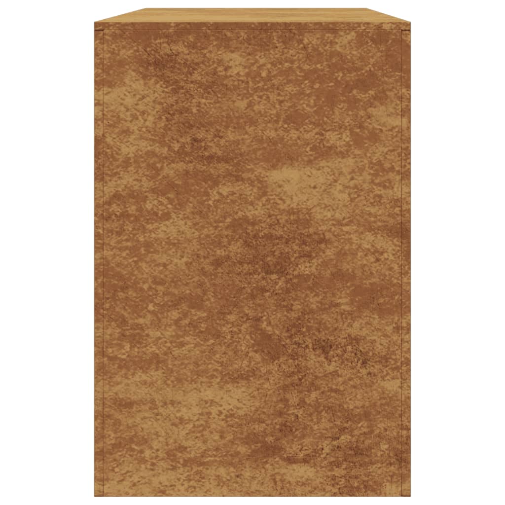 Brennholzregal 100x40x60 cm Wetterfester Stahl