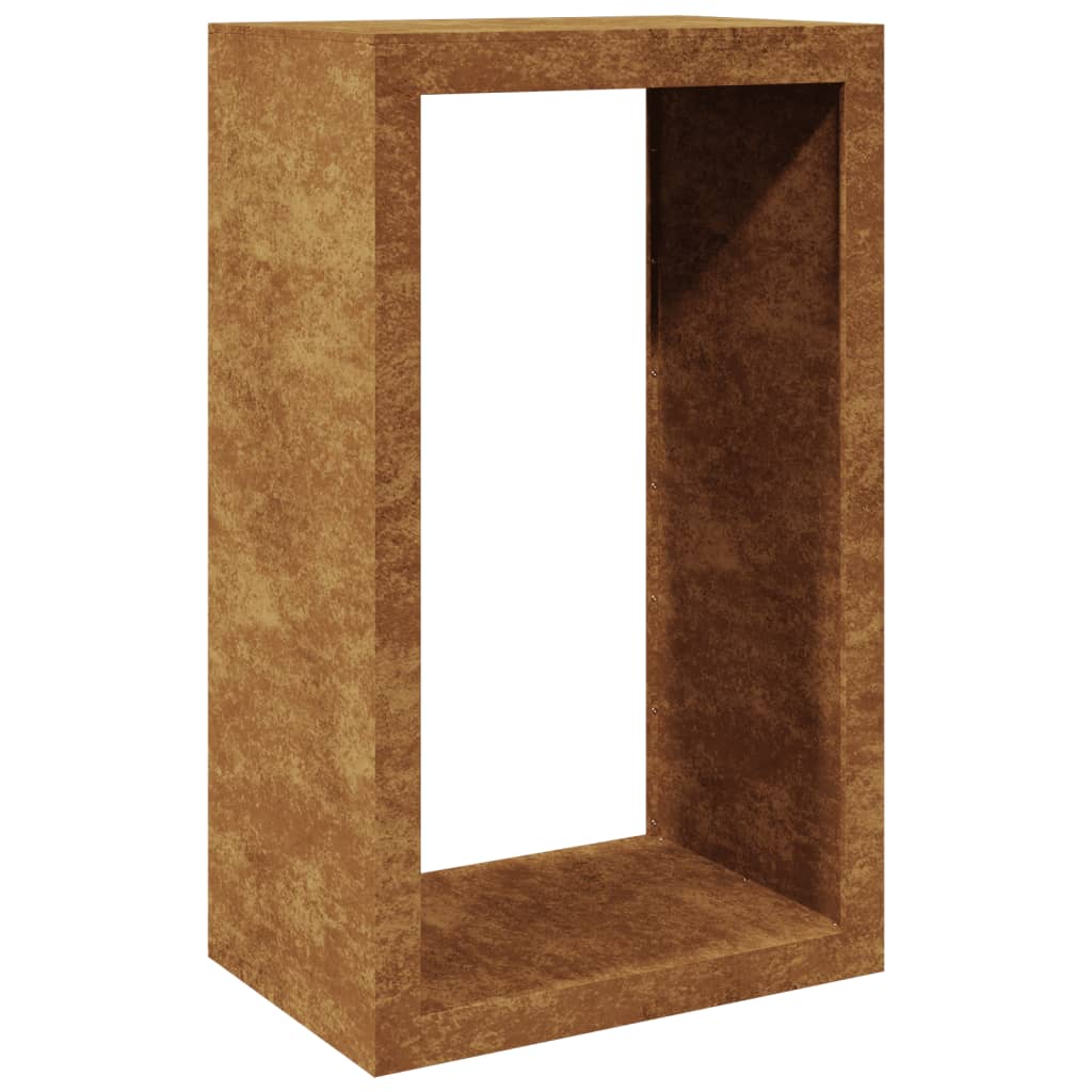 Brennholzregal 60x40x100 cm Wetterfester Stahl