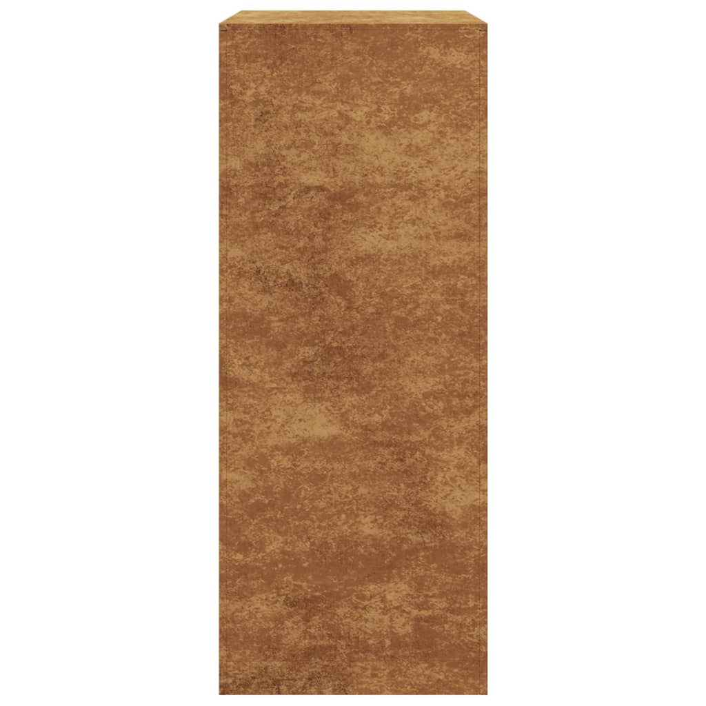 Brennholzregal 60x40x100 cm Wetterfester Stahl