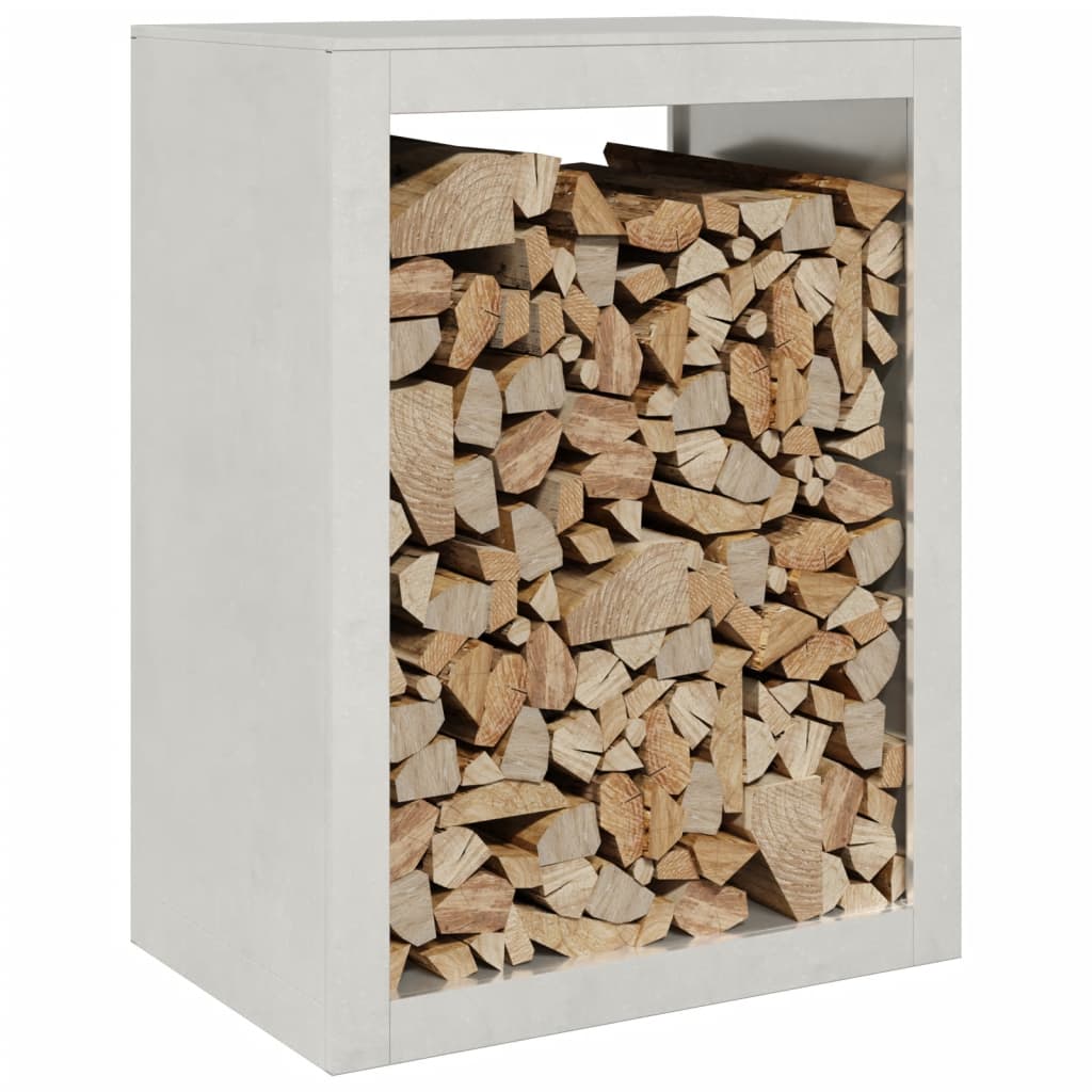 Firewood rack 60x40x80 cm stainless steel