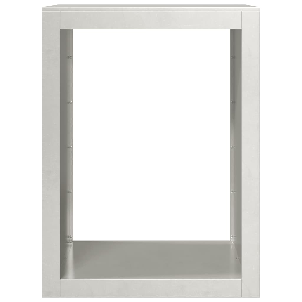 Firewood rack 60x40x80 cm stainless steel