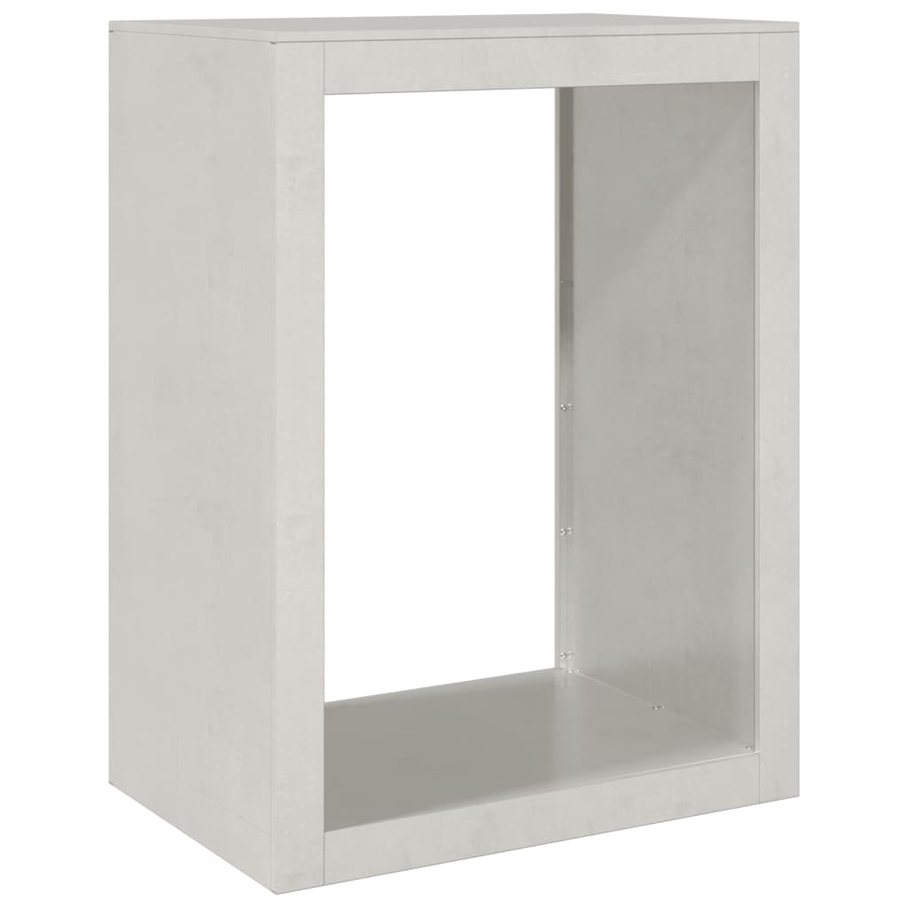 Firewood rack 60x40x80 cm stainless steel