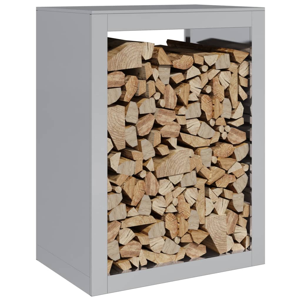 Firewood rack 60x40x80 cm Galvanized steel