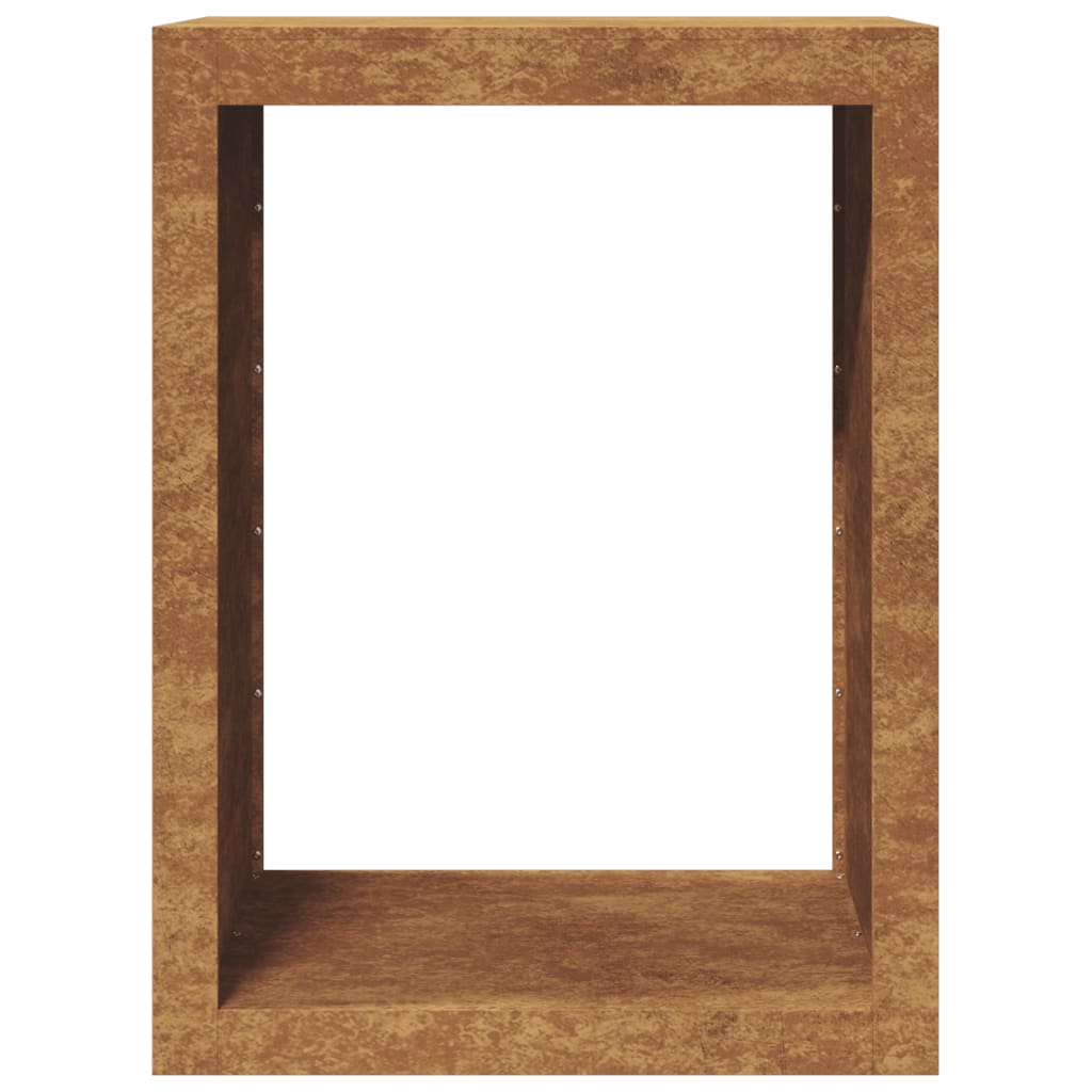 Brennholzregal 60x40x80 cm Wetterfester Stahl