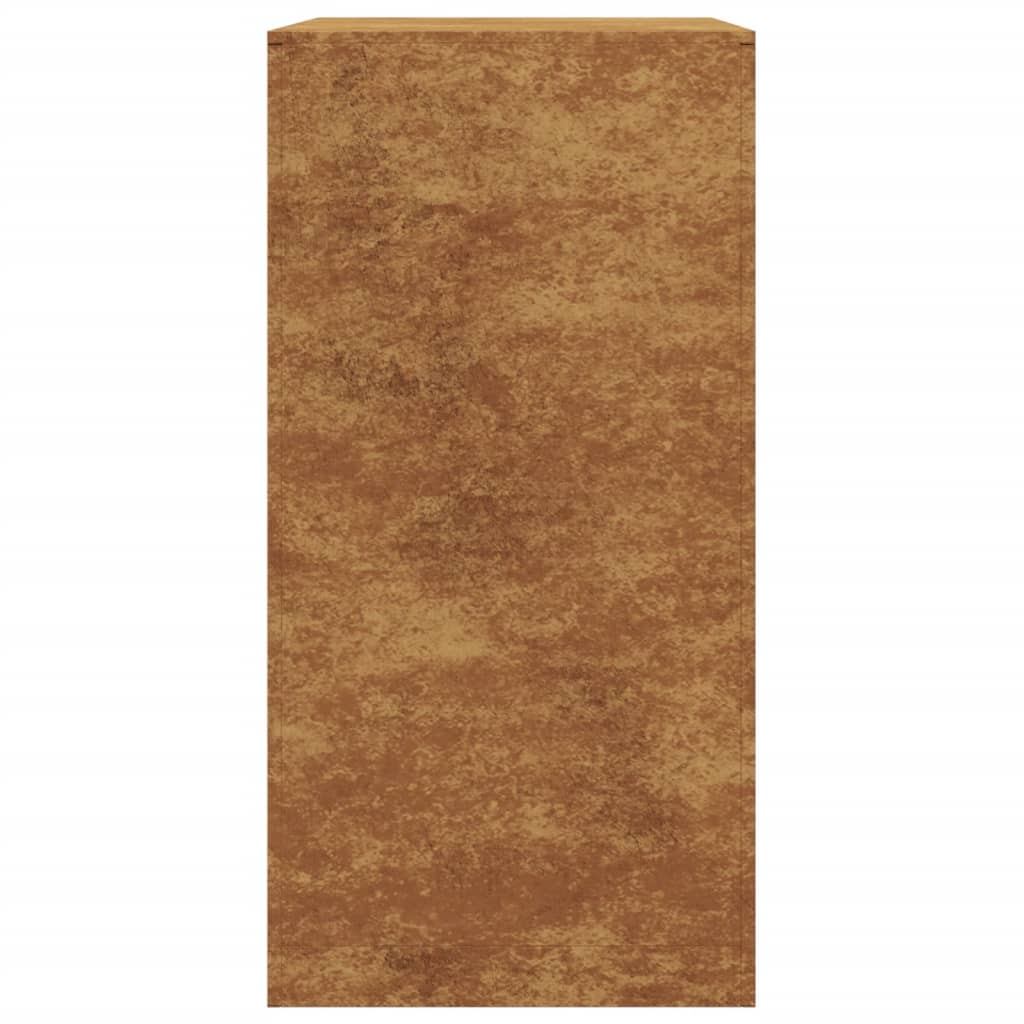 Brennholzregal 60x40x80 cm Wetterfester Stahl
