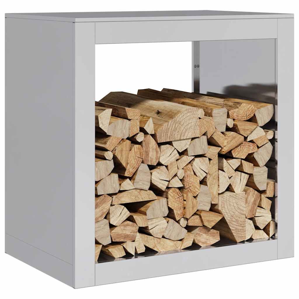 Firewood rack 60x40x60 cm Galvanized steel