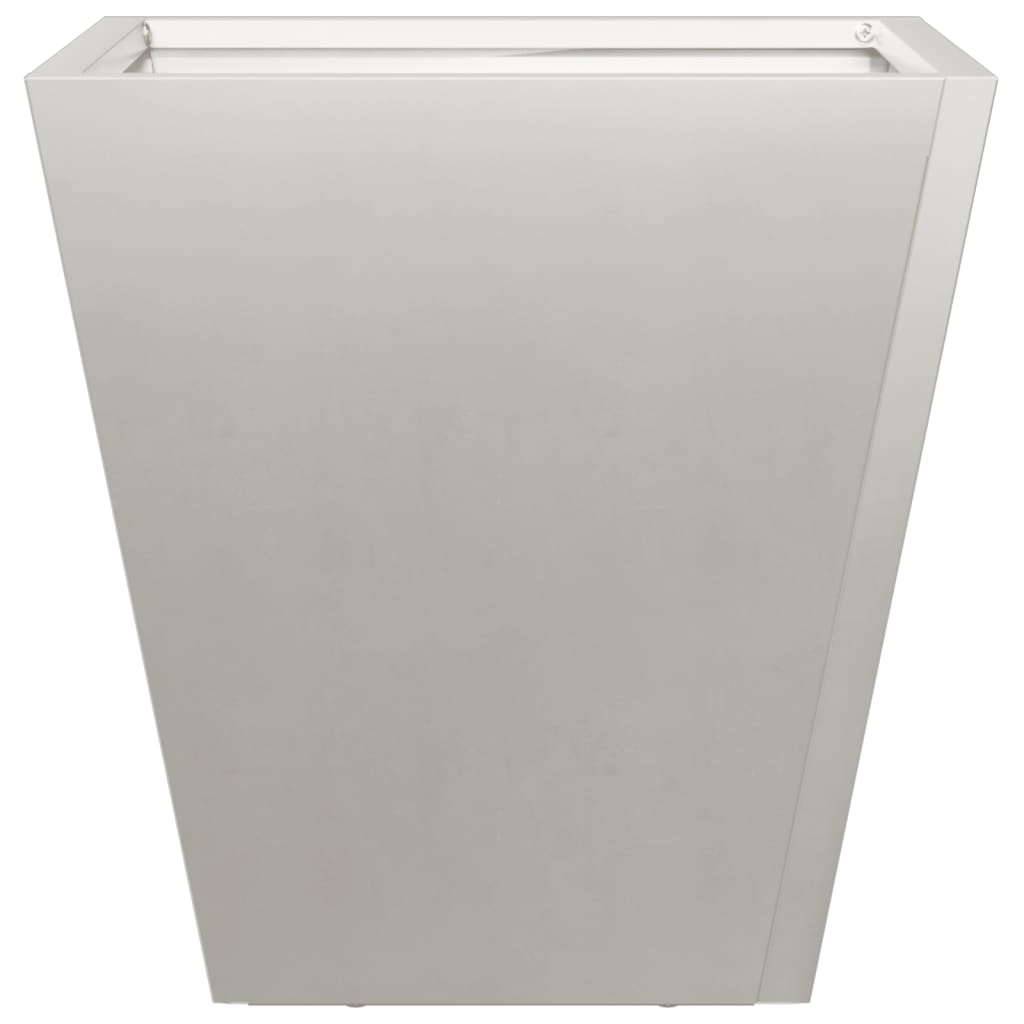 Plant pot 2 pcs. 30x30x30 cm stainless steel