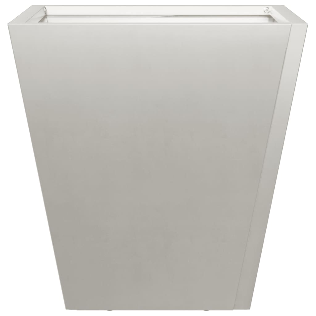 Plant pot 2 pcs. 30x30x30 cm stainless steel