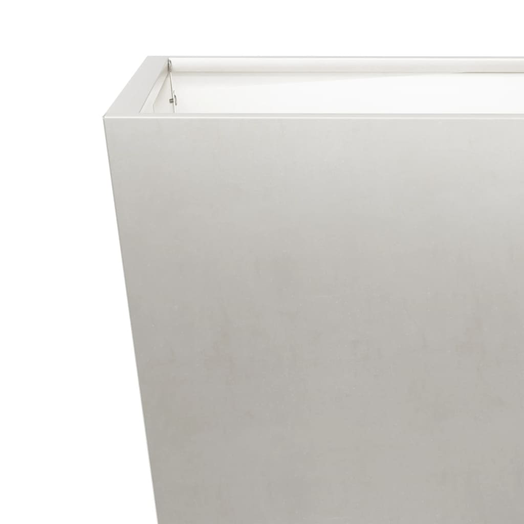 Plant pot 2 pcs. 30x30x30 cm stainless steel