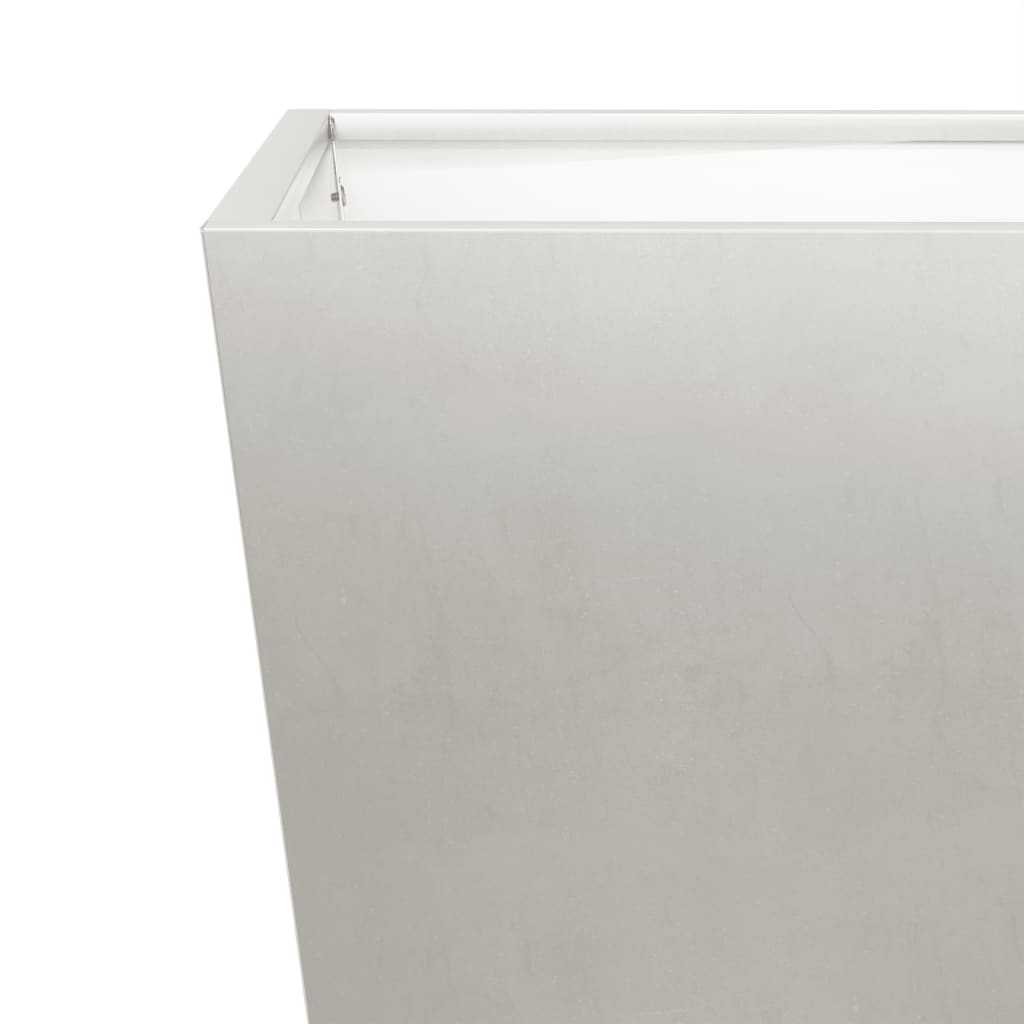 Plant pot 40x40x40 cm stainless steel