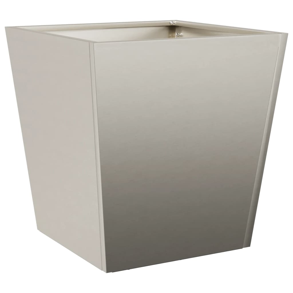 Plant pot 2 pcs. 40x40x40 cm Weatherproof steel