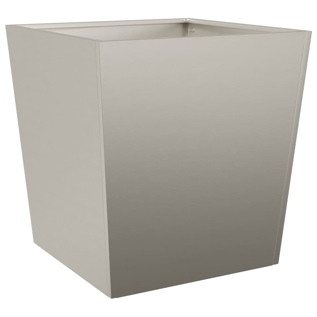 Plant pot 2 pcs. 50x50x50 cm Weatherproof steel