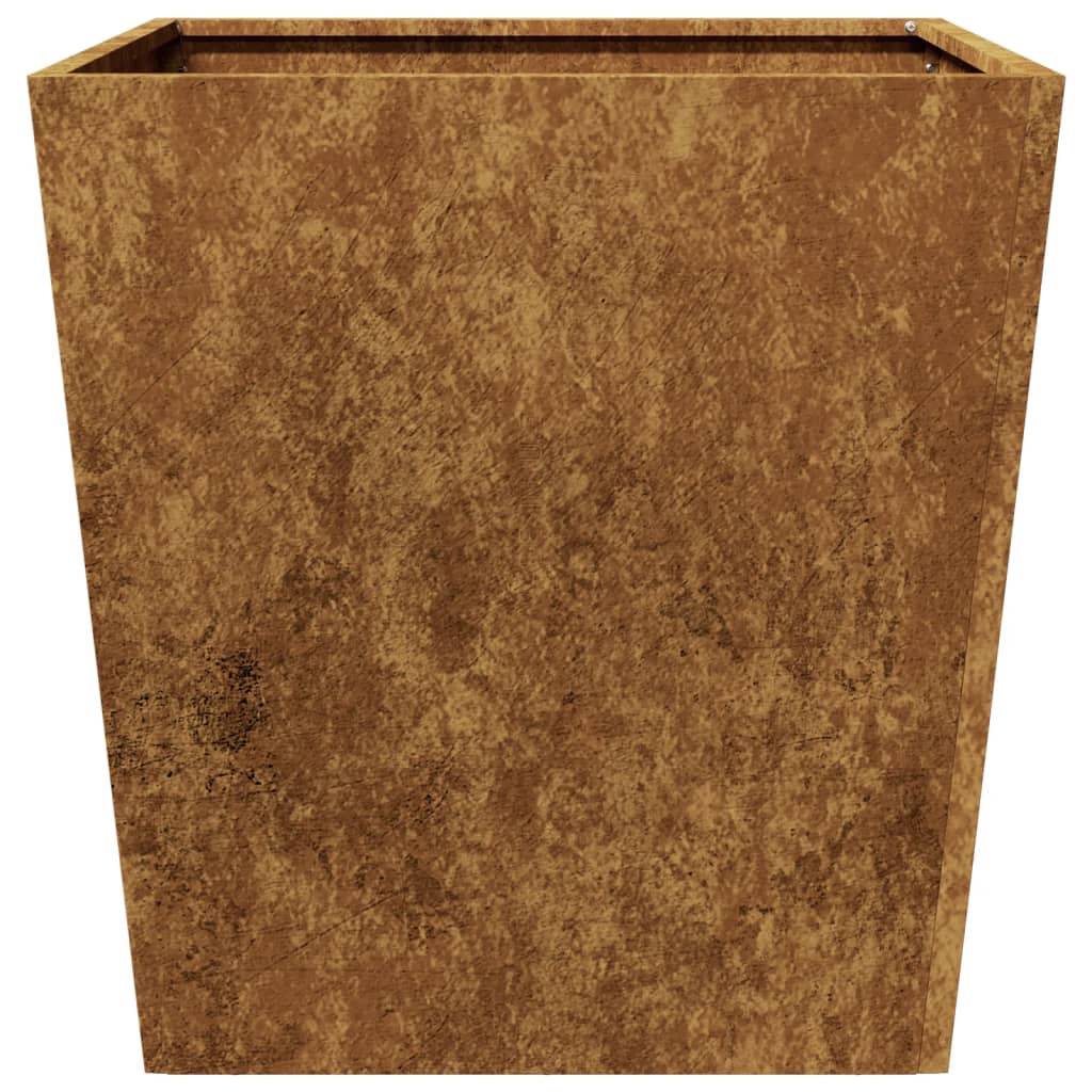 Plant pot 2 pcs. 50x50x50 cm Weatherproof steel