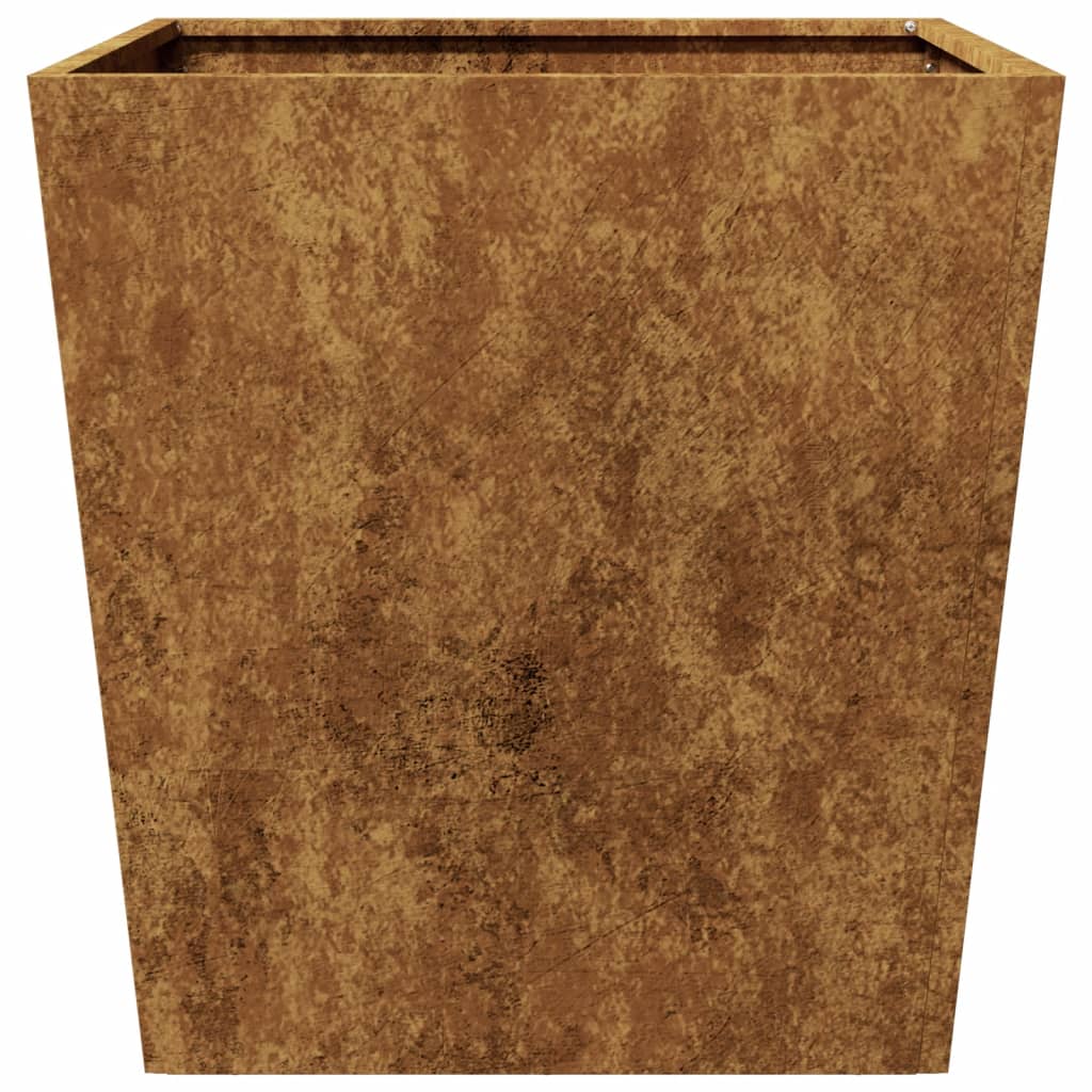Plant pot 2 pcs. 50x50x50 cm Weatherproof steel