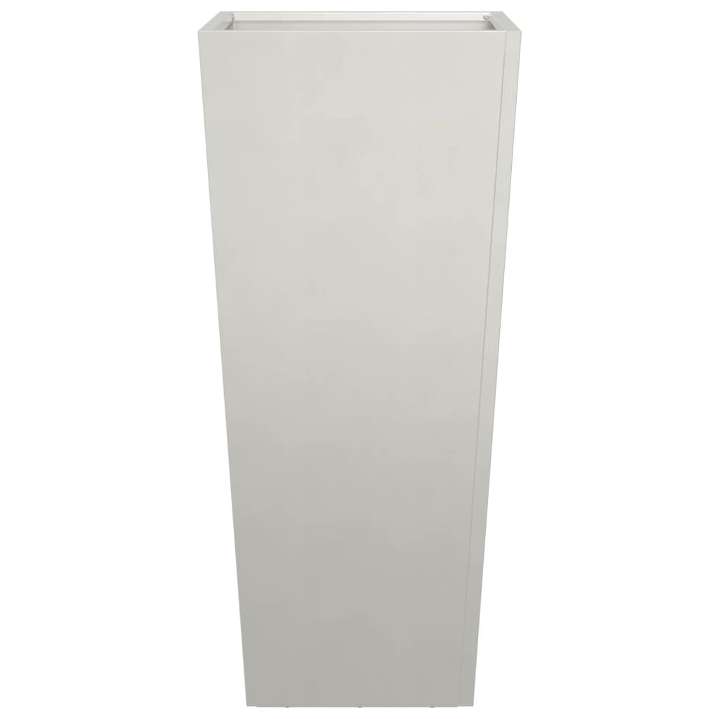 Plant pot 2 pcs. 35x35x75 cm stainless steel