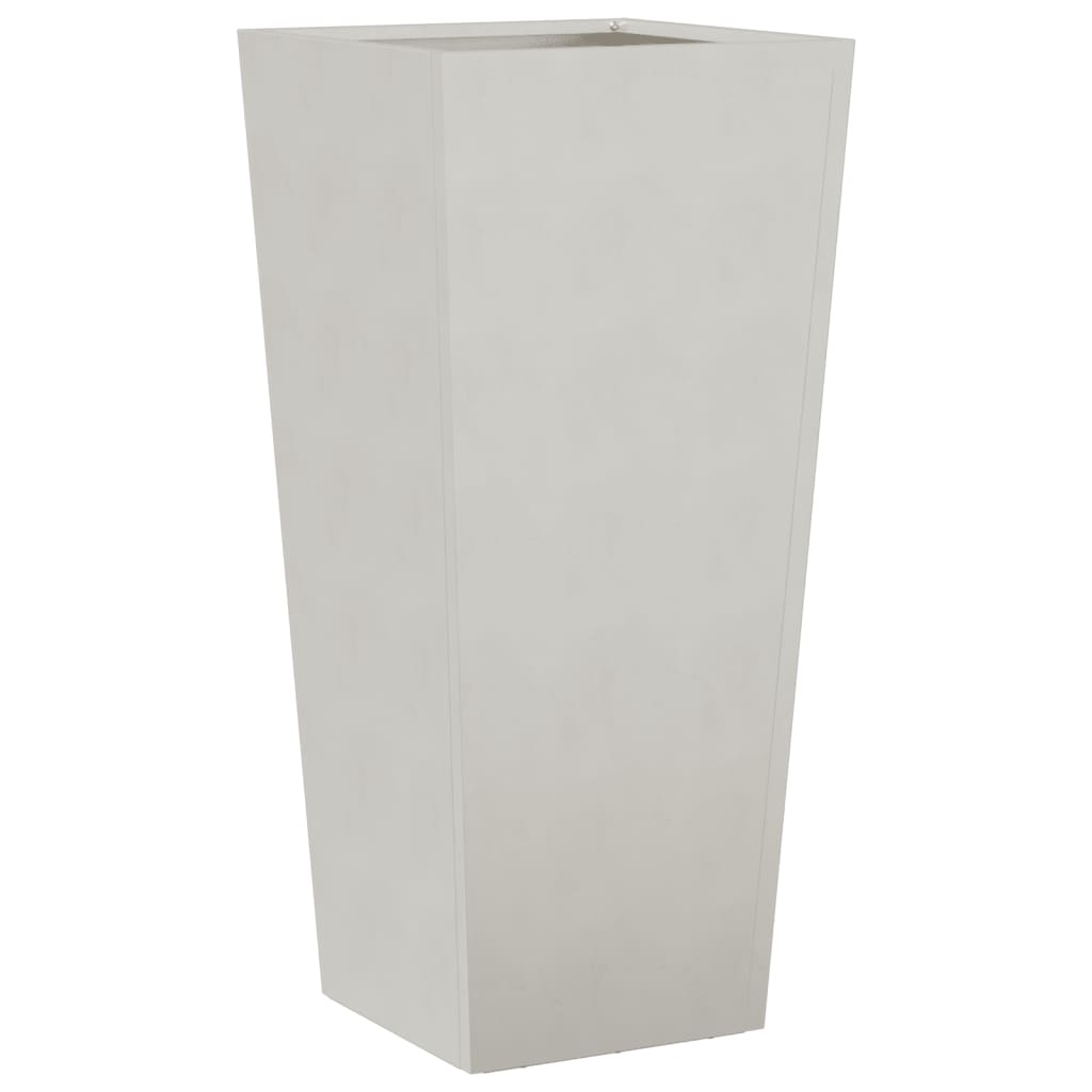 Plant pot 2 pcs. 35x35x75 cm stainless steel