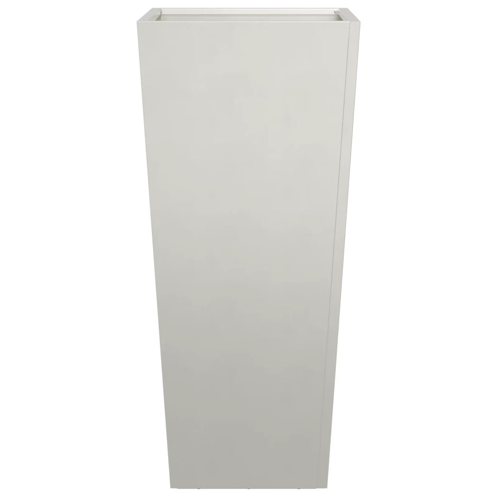 Plant pot 2 pcs. 35x35x75 cm stainless steel