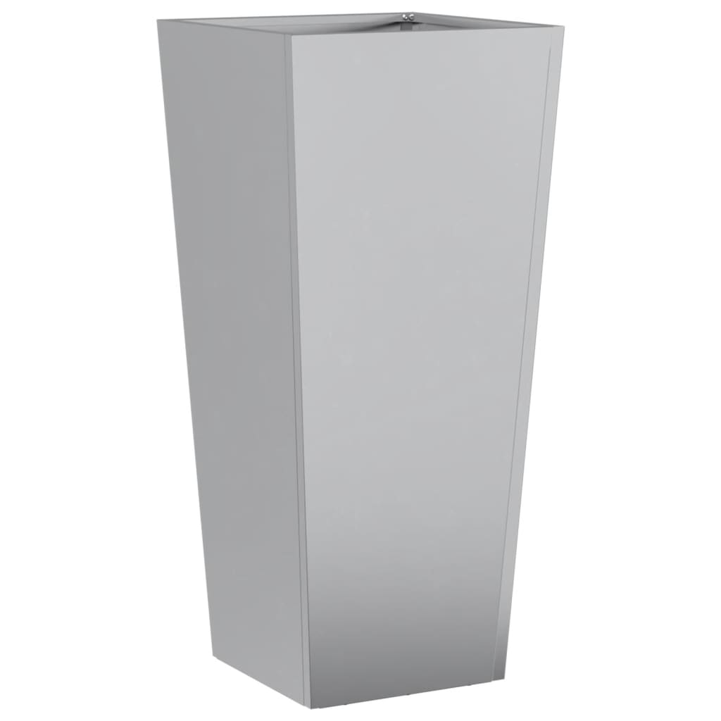 Planter 35x35x75 cm Galvanized steel
