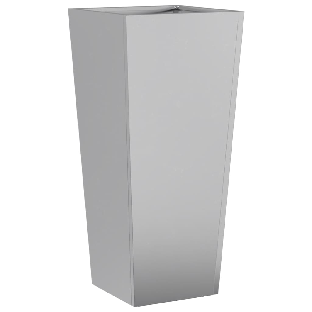 Planter 35x35x75 cm Galvanized steel